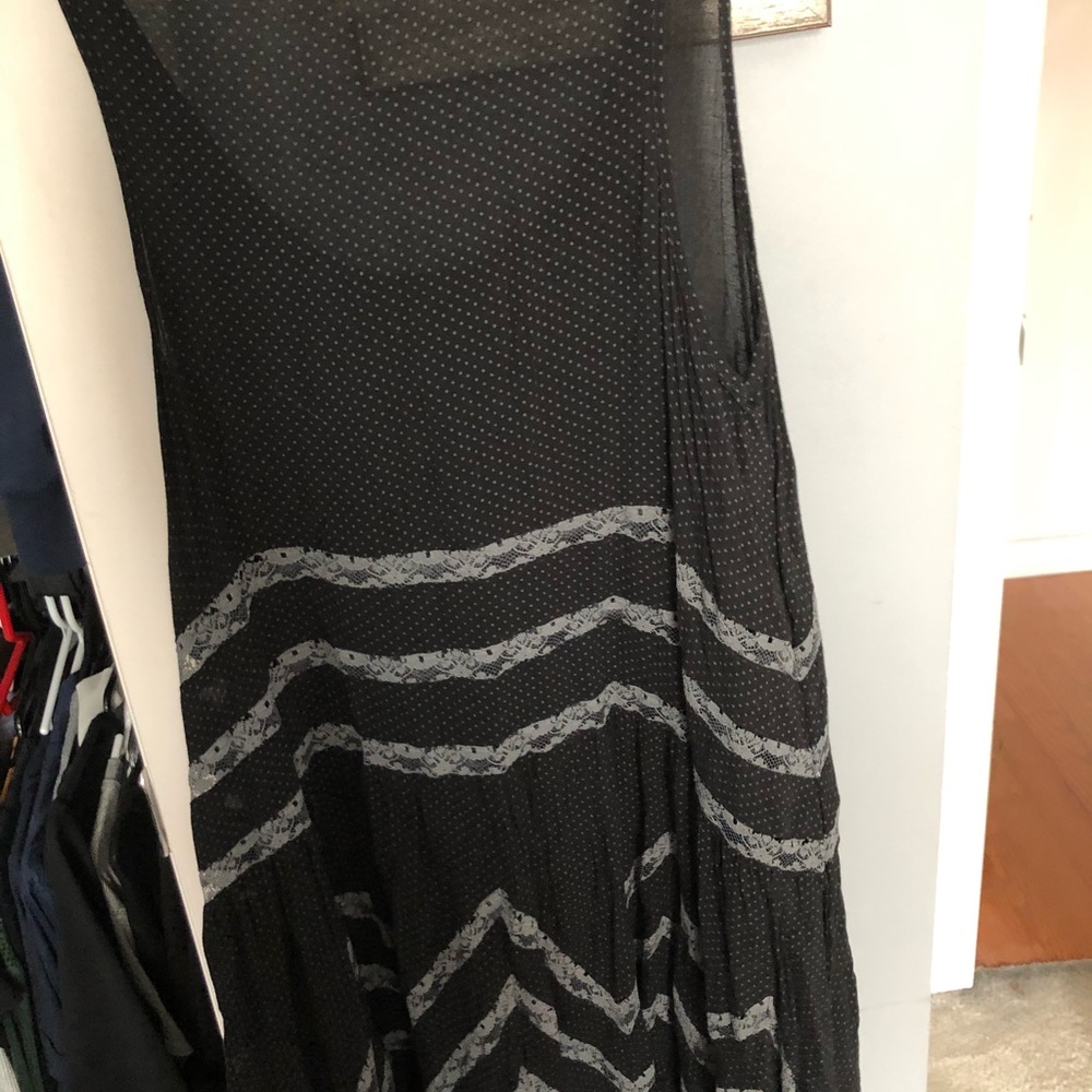 Free People Black slip dress - Picture 3 of 4